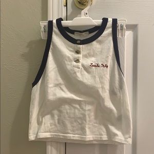 “LOCALS ONLY White Cami